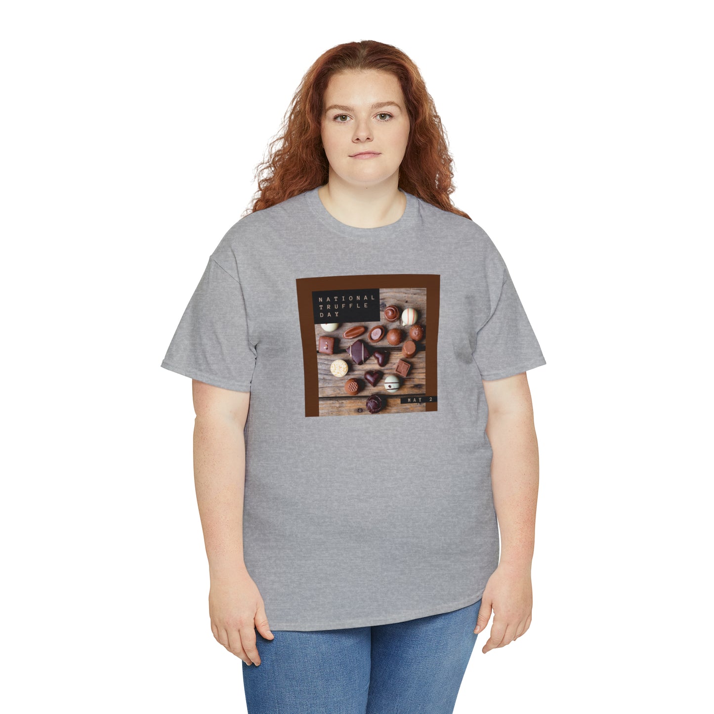 National Truffle Day Unisex Heavy Cotton Tee Express Delivery in Continental US