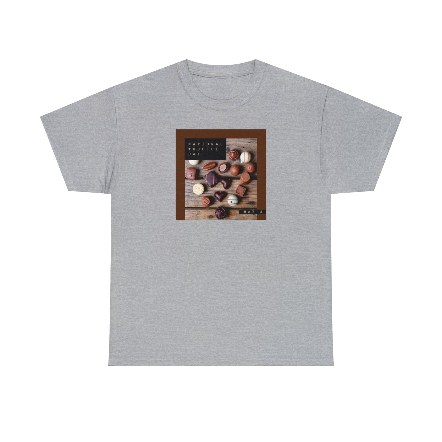 National Truffle Day Unisex Heavy Cotton Tee Express Delivery in Continental US