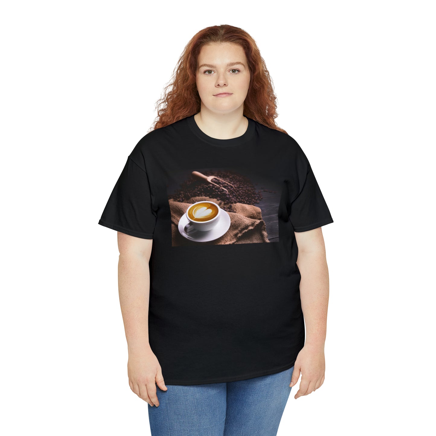 National Coffee Day Unisex Heavy Cotton Tee Express Delivery in Continental US