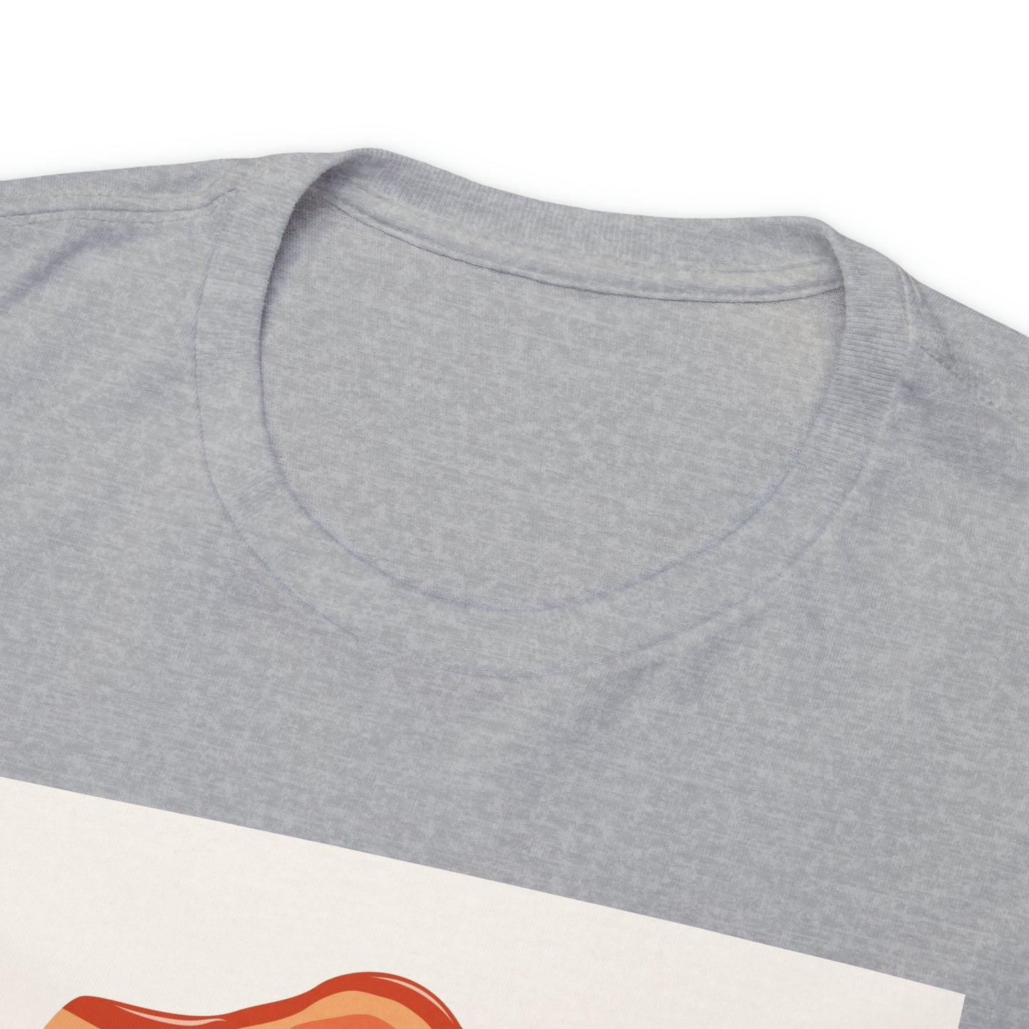 National Bacon Day Unisex Heavy Cotton Tee Express Delivery in Continental US