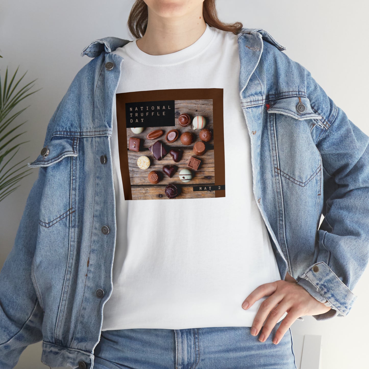 National Truffle Day Unisex Heavy Cotton Tee Express Delivery in Continental US