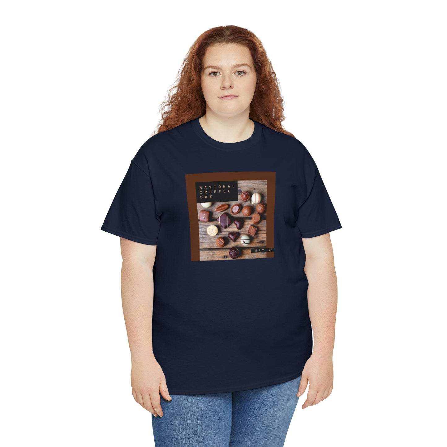 National Truffle Day Unisex Heavy Cotton Tee Express Delivery in Continental US