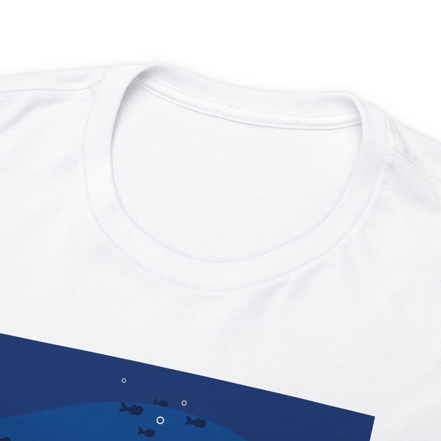 World Ocean Day Unisex Heavy Cotton Tee Express Delivery in Continental US