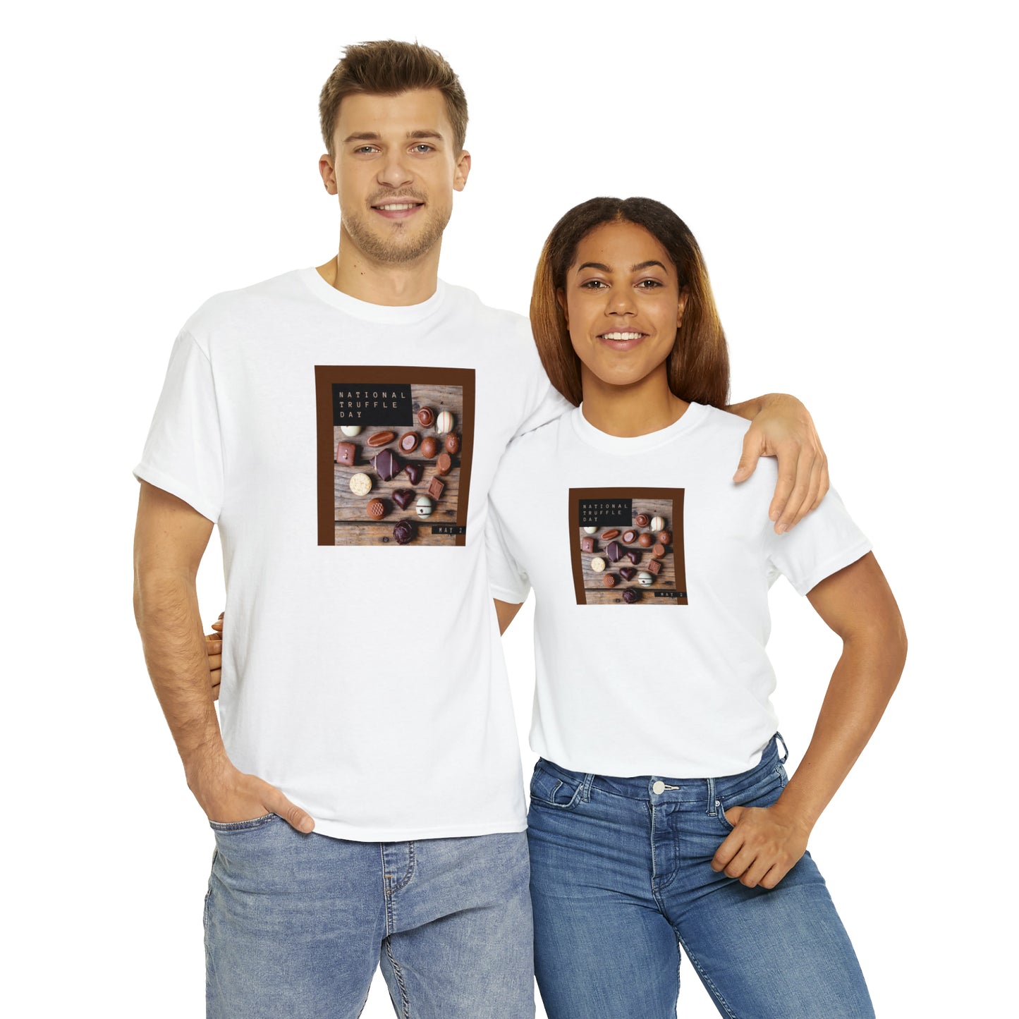 National Truffle Day Unisex Heavy Cotton Tee Express Delivery in Continental US