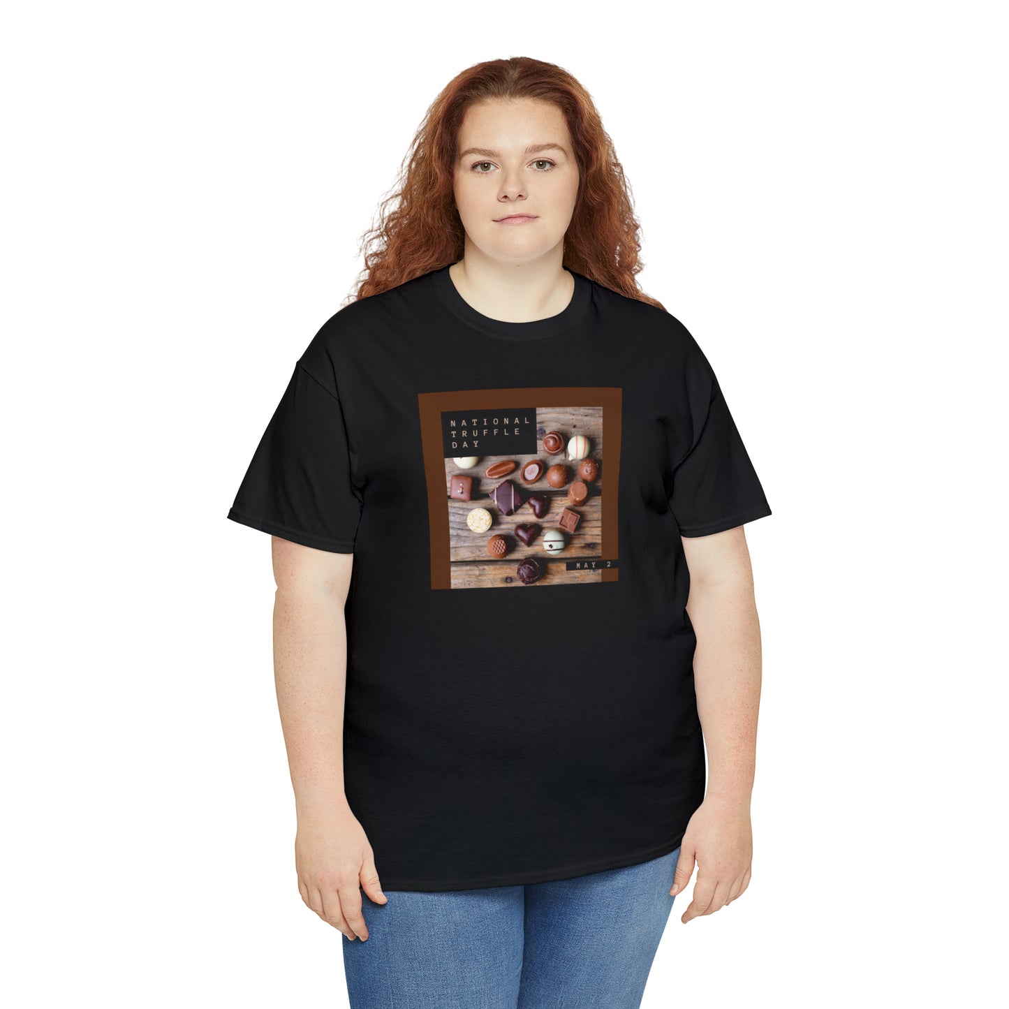 National Truffle Day Unisex Heavy Cotton Tee Express Delivery in Continental US