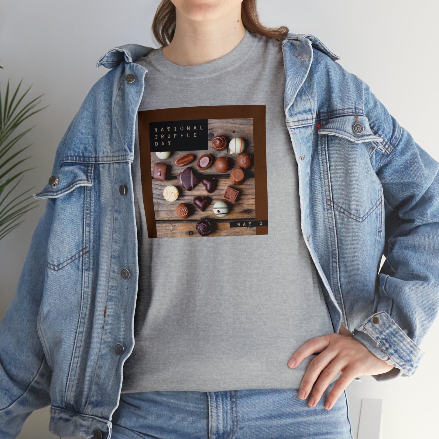 National Truffle Day Unisex Heavy Cotton Tee Express Delivery in Continental US