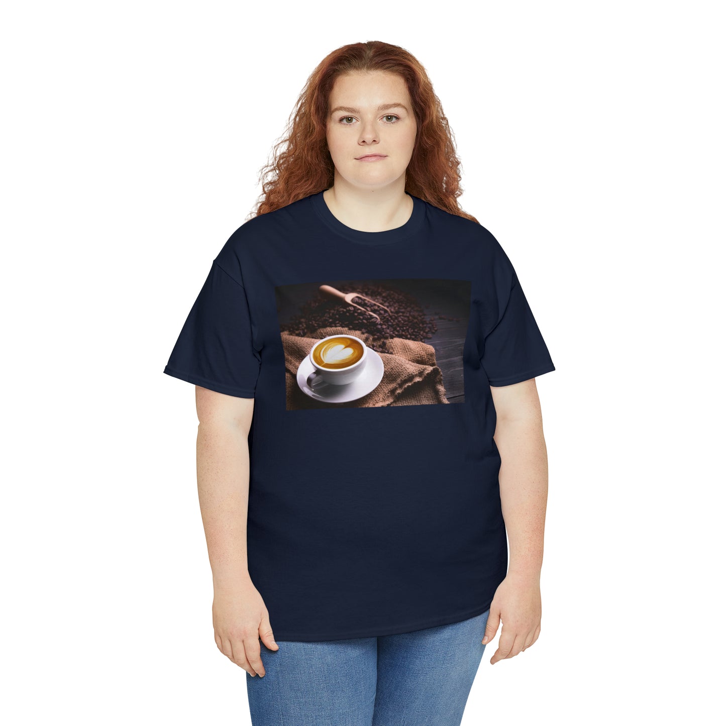 National Coffee Day Unisex Heavy Cotton Tee Express Delivery in Continental US