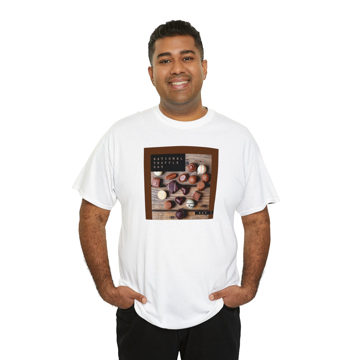 National Truffle Day Unisex Heavy Cotton Tee Express Delivery in Continental US