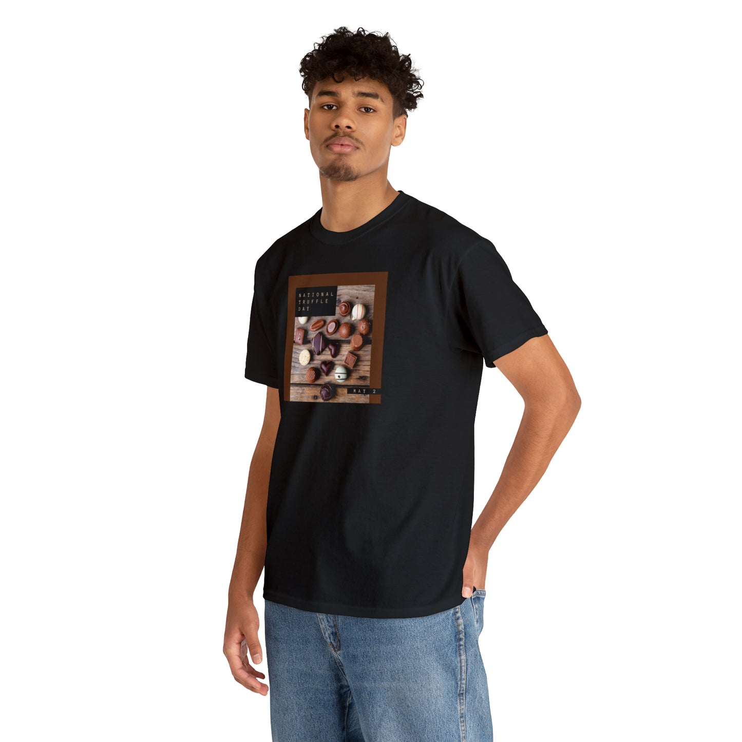 National Truffle Day Unisex Heavy Cotton Tee Express Delivery in Continental US
