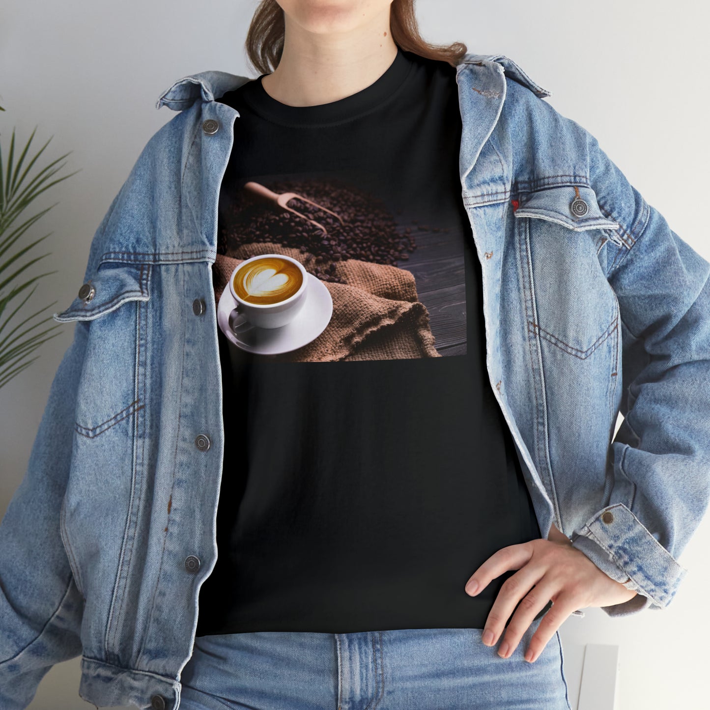 National Coffee Day Unisex Heavy Cotton Tee Express Delivery in Continental US