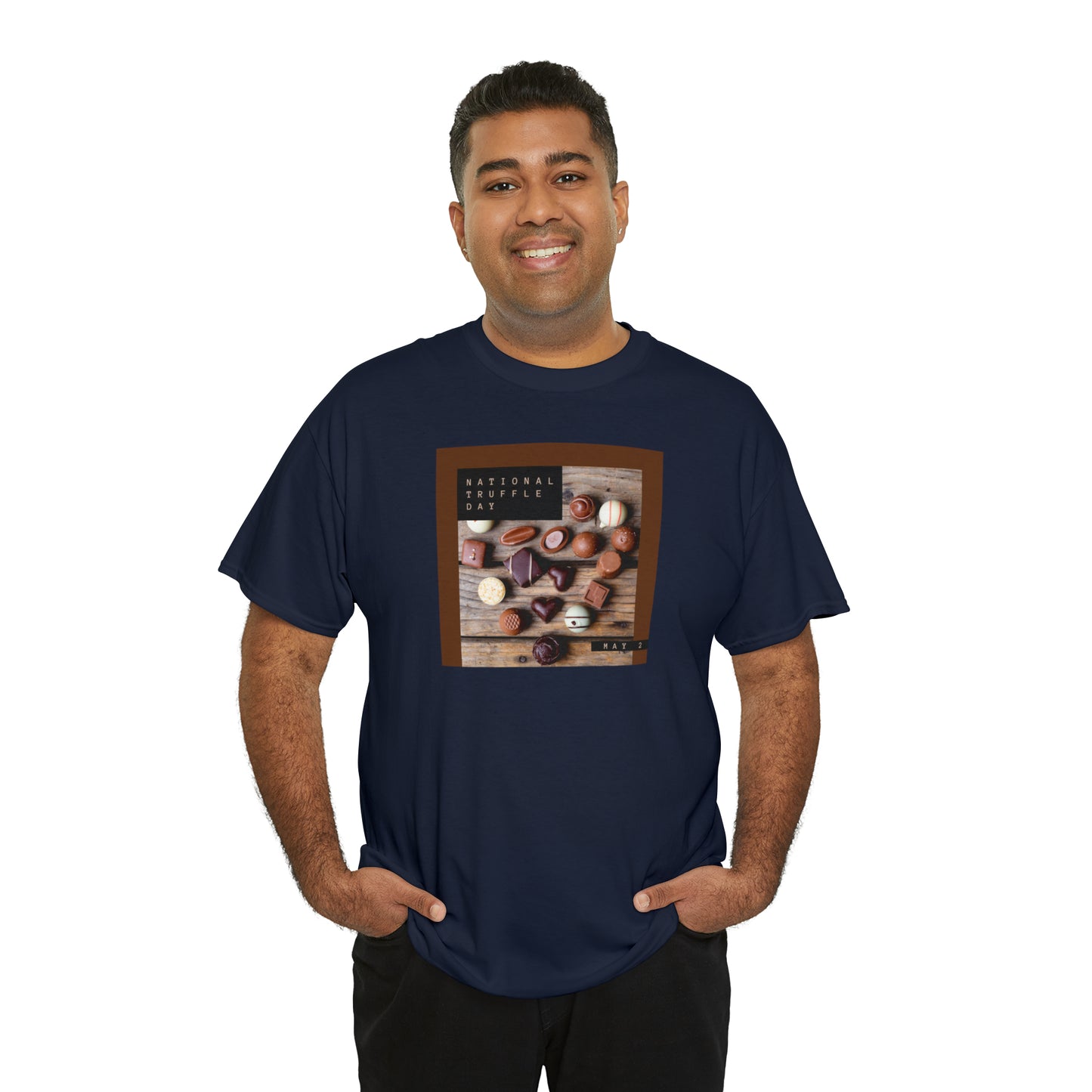 National Truffle Day Unisex Heavy Cotton Tee Express Delivery in Continental US