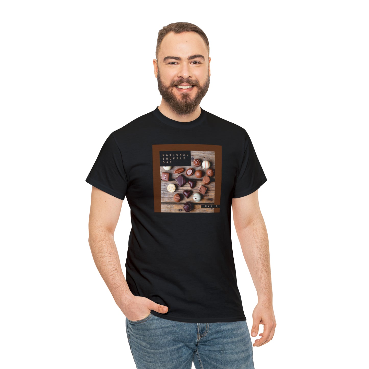 National Truffle Day Unisex Heavy Cotton Tee Express Delivery in Continental US