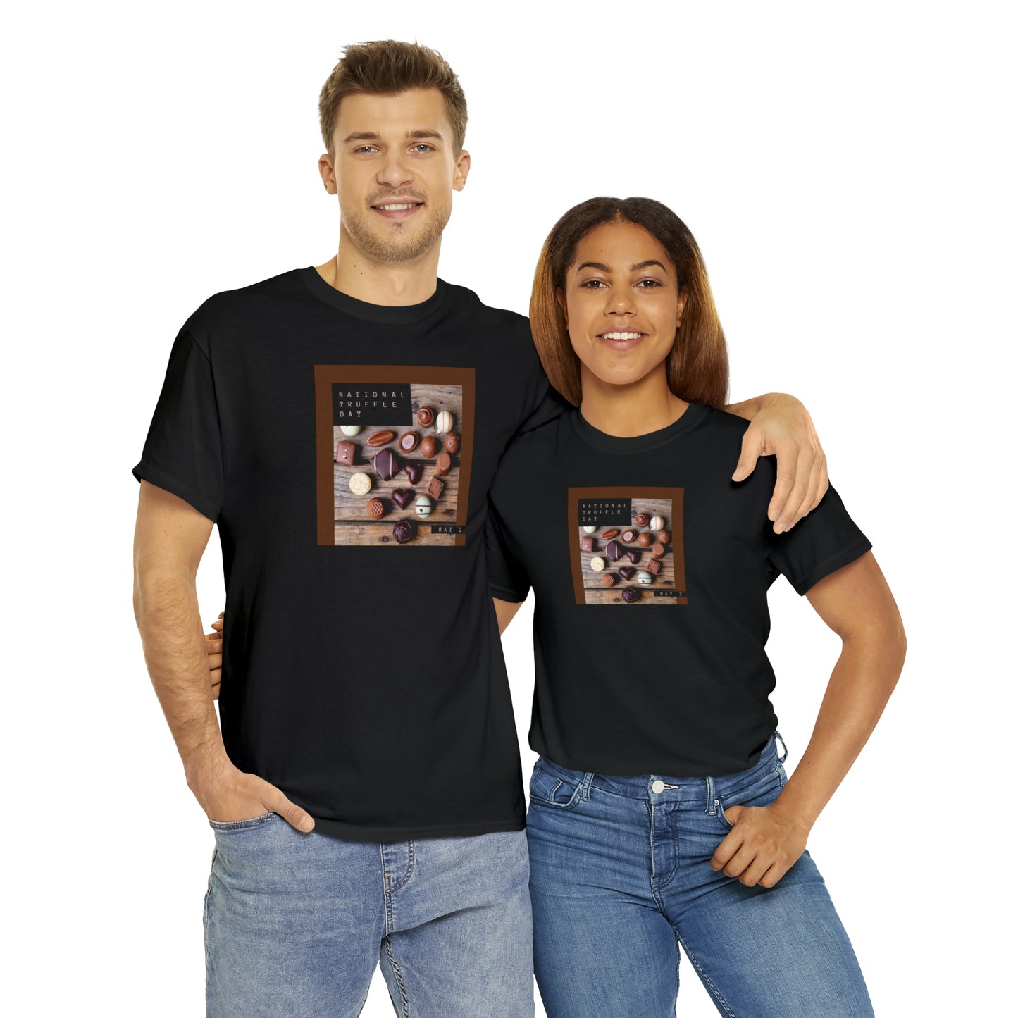 National Truffle Day Unisex Heavy Cotton Tee Express Delivery in Continental US