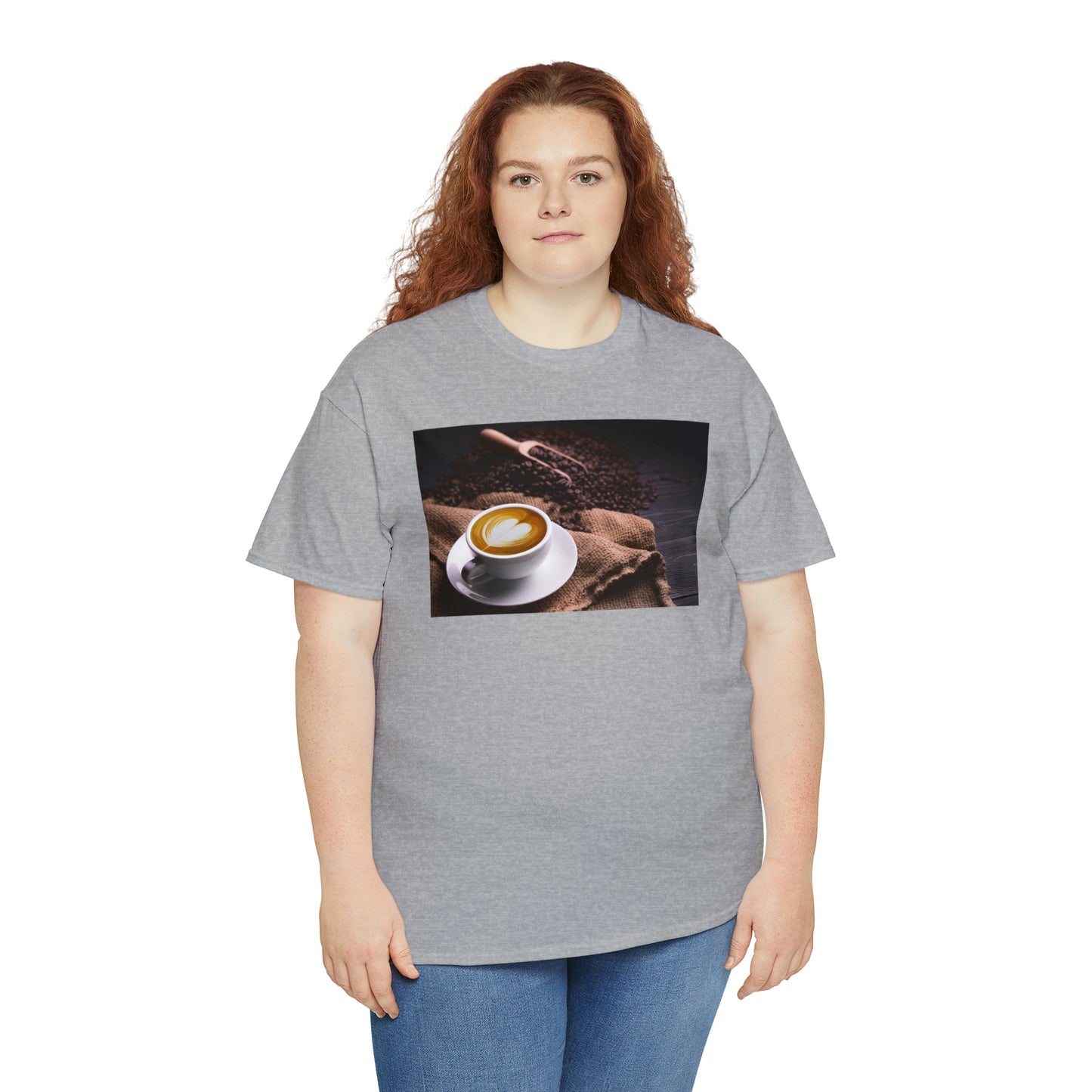 National Coffee Day Unisex Heavy Cotton Tee Express Delivery in Continental US