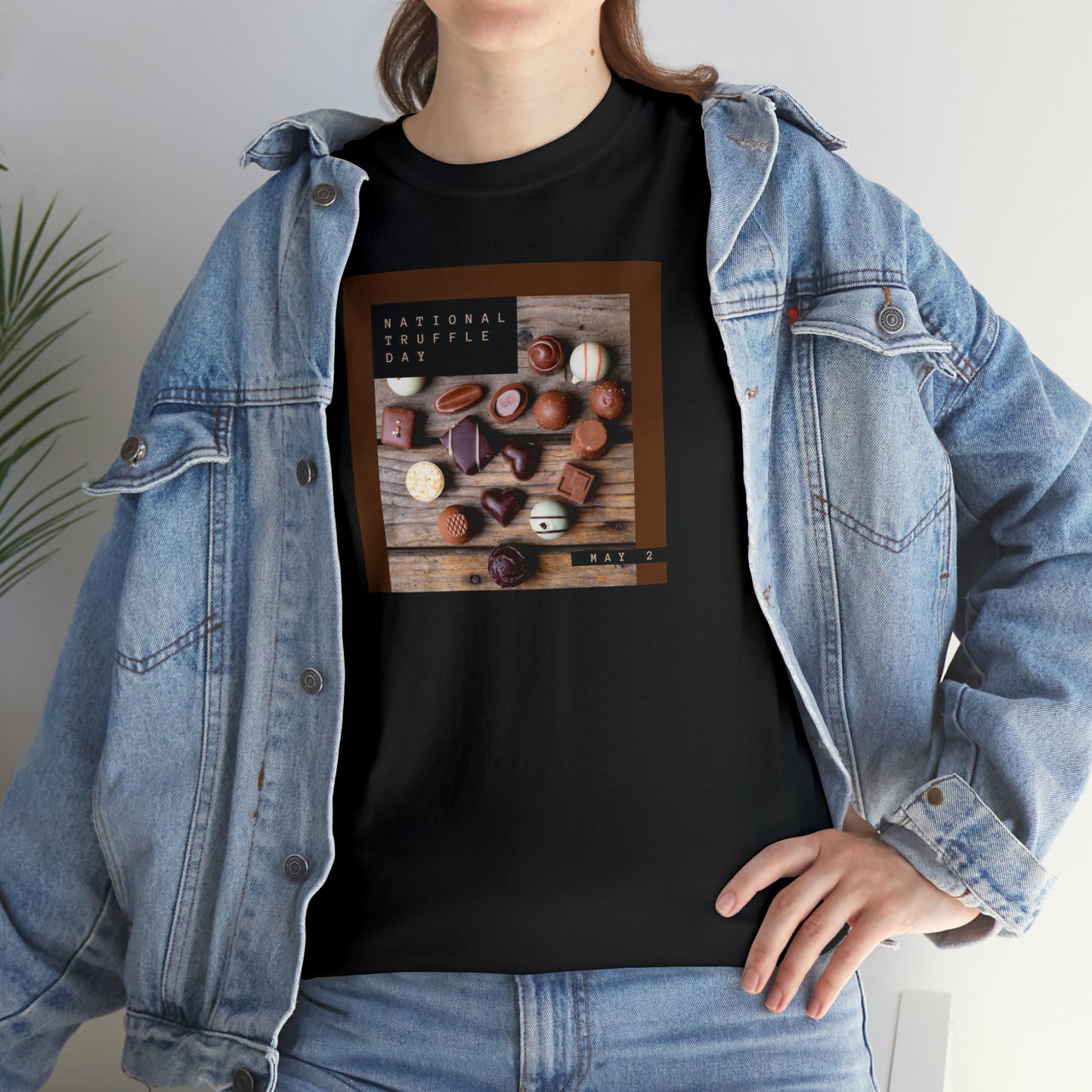 National Truffle Day Unisex Heavy Cotton Tee Express Delivery in Continental US