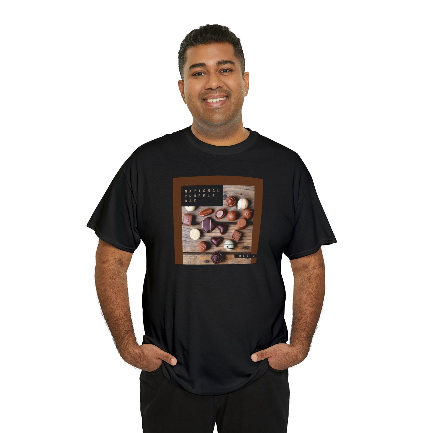 National Truffle Day Unisex Heavy Cotton Tee Express Delivery in Continental US