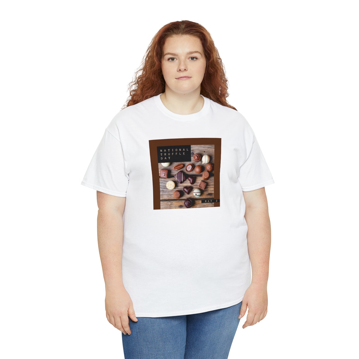 National Truffle Day Unisex Heavy Cotton Tee Express Delivery in Continental US