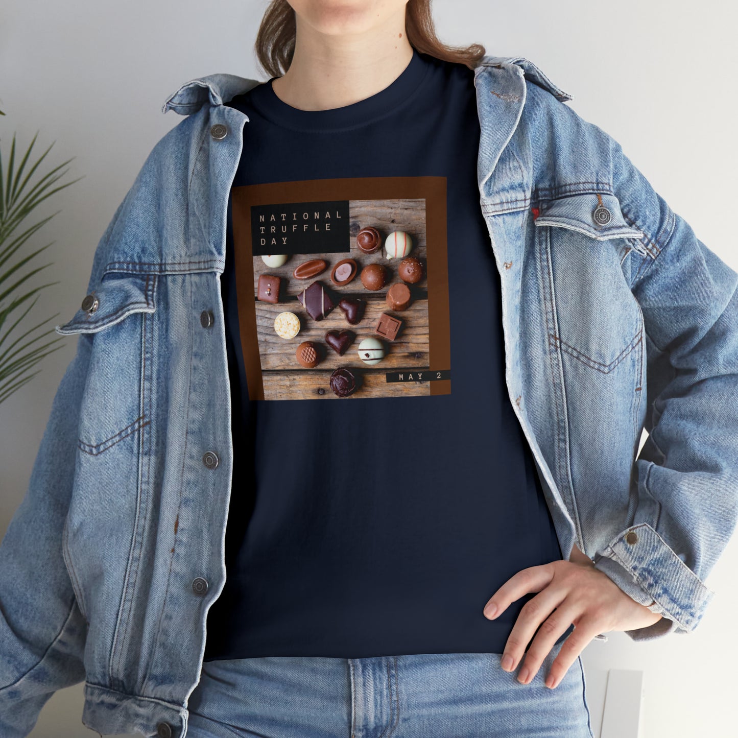 National Truffle Day Unisex Heavy Cotton Tee Express Delivery in Continental US