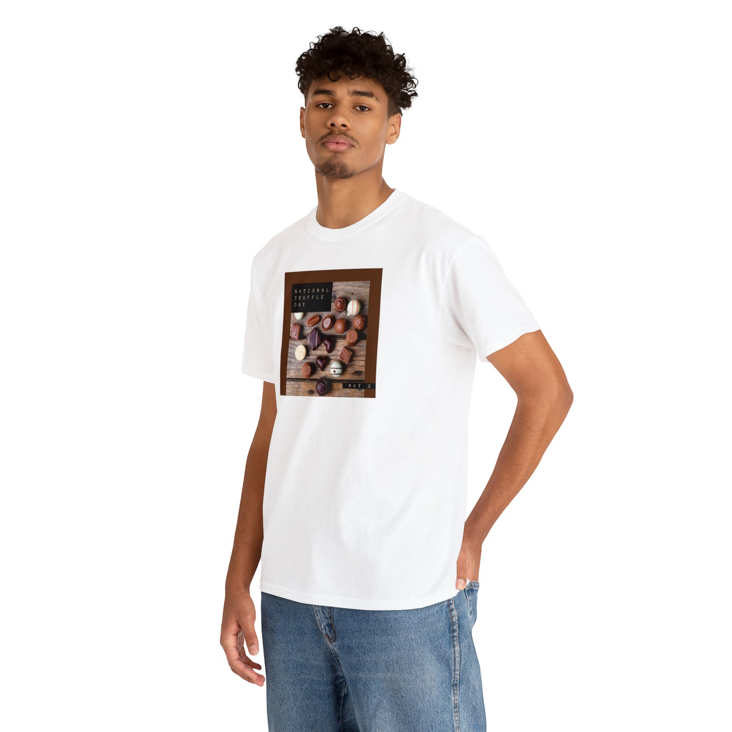National Truffle Day Unisex Heavy Cotton Tee Express Delivery in Continental US
