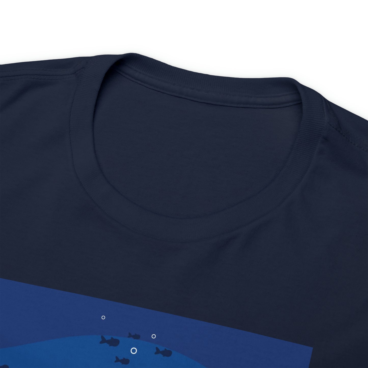 World Ocean Day Unisex Heavy Cotton Tee Express Delivery in Continental US