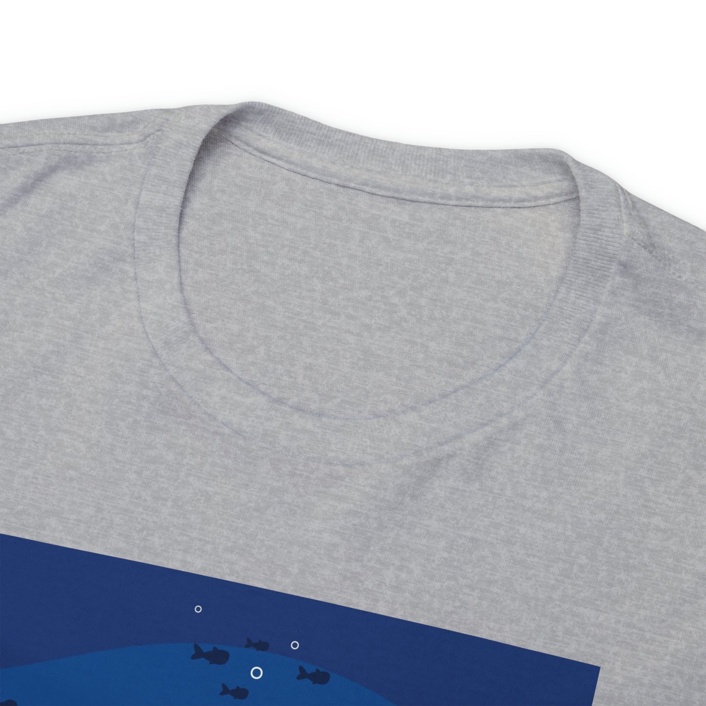 World Ocean Day Unisex Heavy Cotton Tee Express Delivery in Continental US