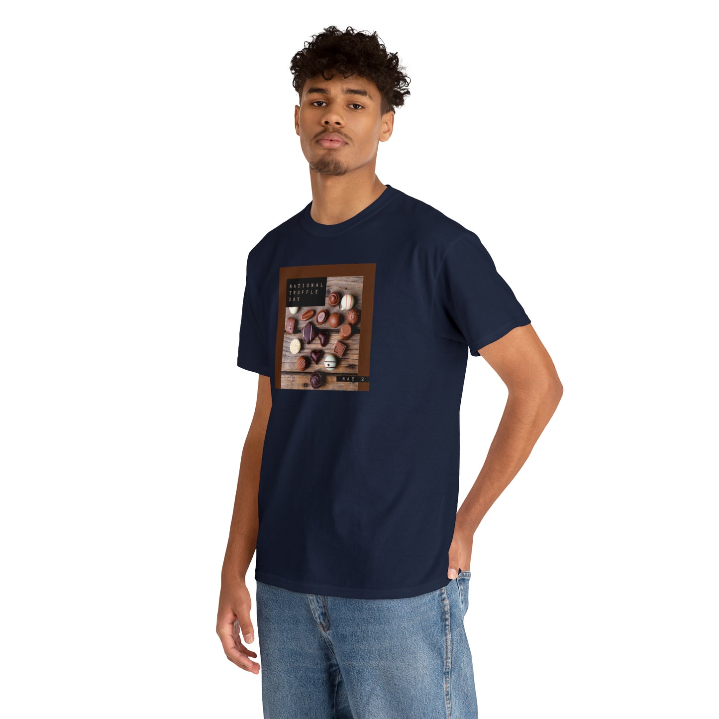 National Truffle Day Unisex Heavy Cotton Tee Express Delivery in Continental US