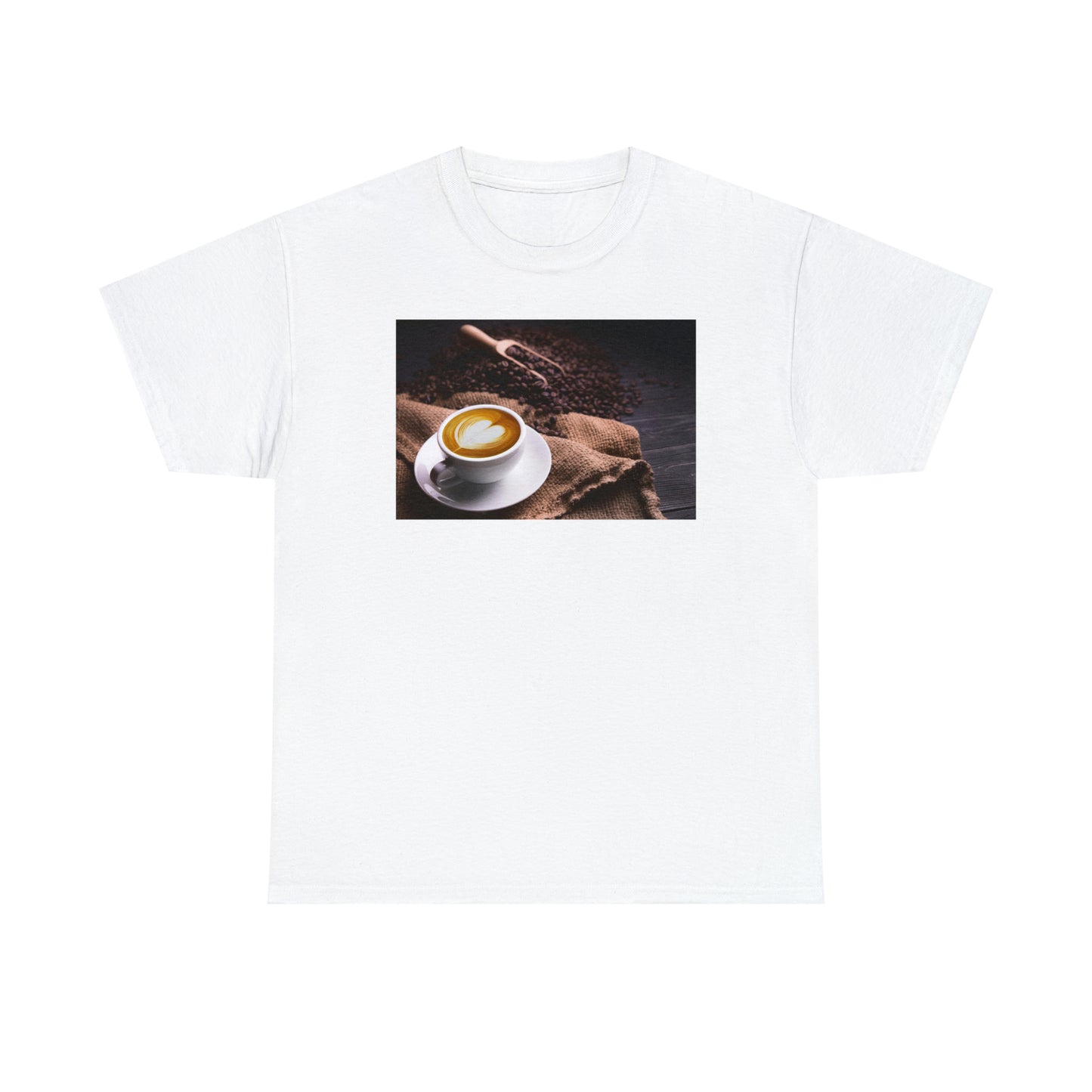 National Coffee Day Unisex Heavy Cotton Tee Express Delivery in Continental US