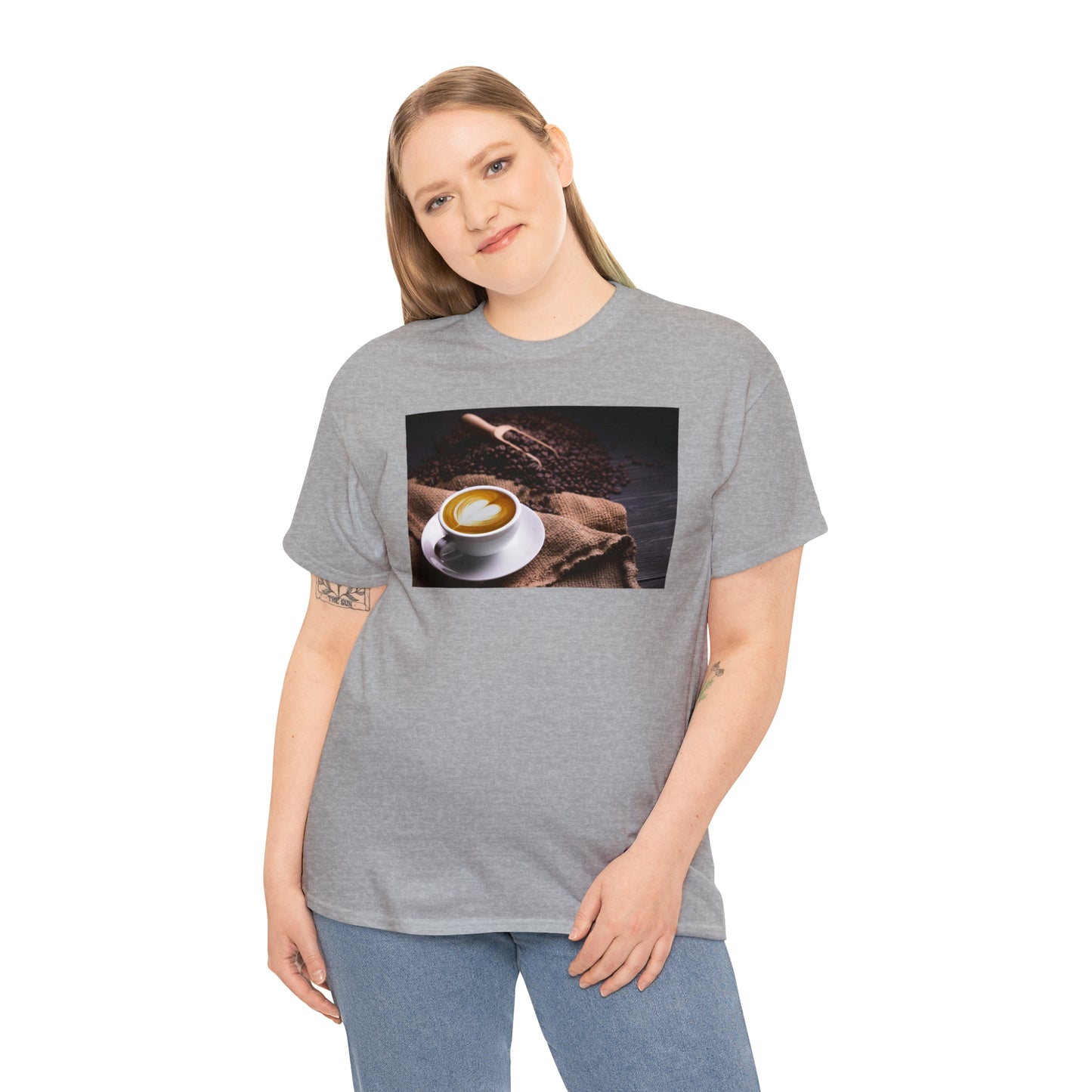 National Coffee Day Unisex Heavy Cotton Tee Express Delivery in Continental US