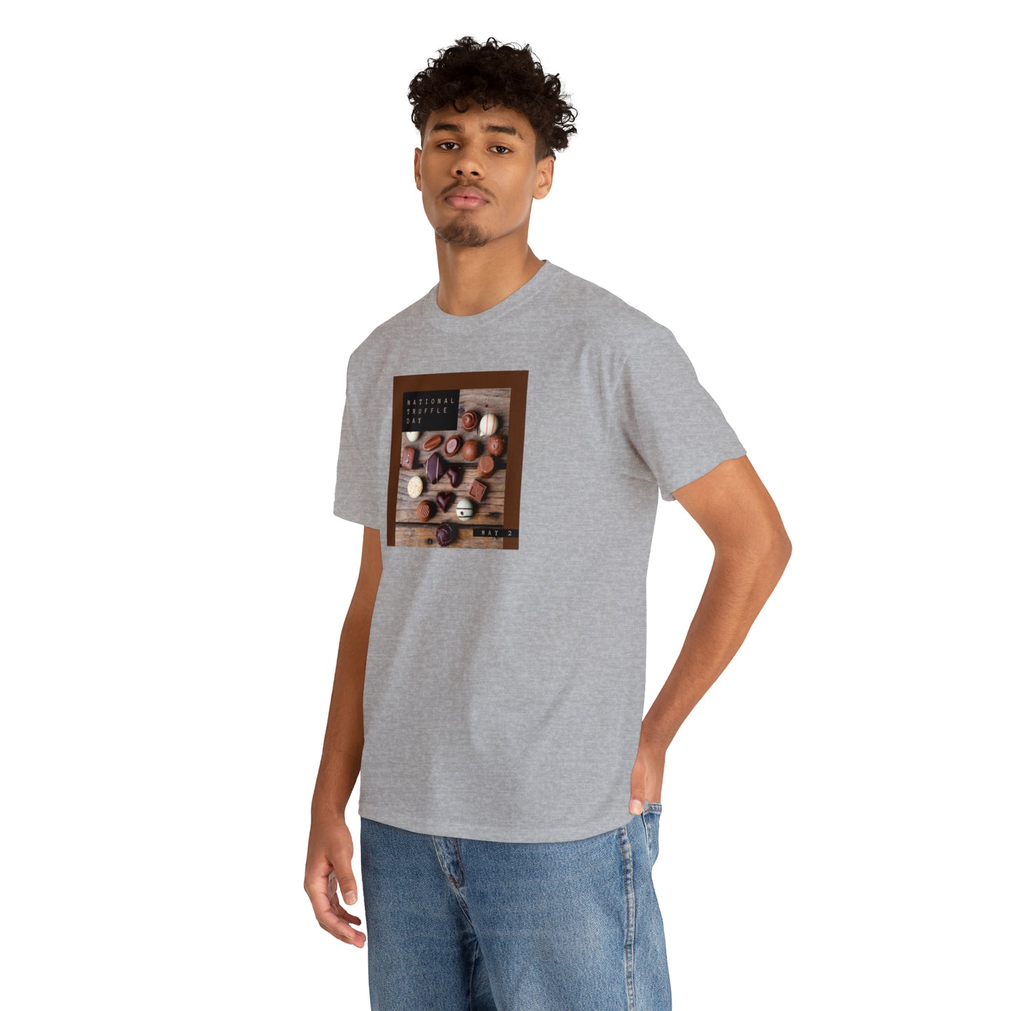 National Truffle Day Unisex Heavy Cotton Tee Express Delivery in Continental US