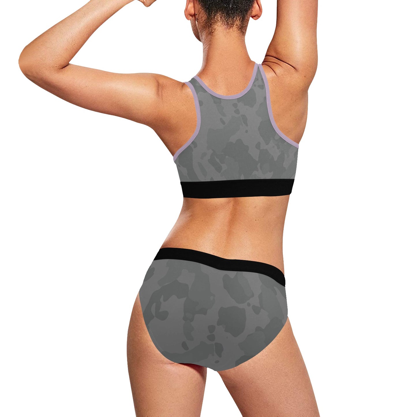 Tie Dye Women's Sports Bra Yoga Set (Sets 13)