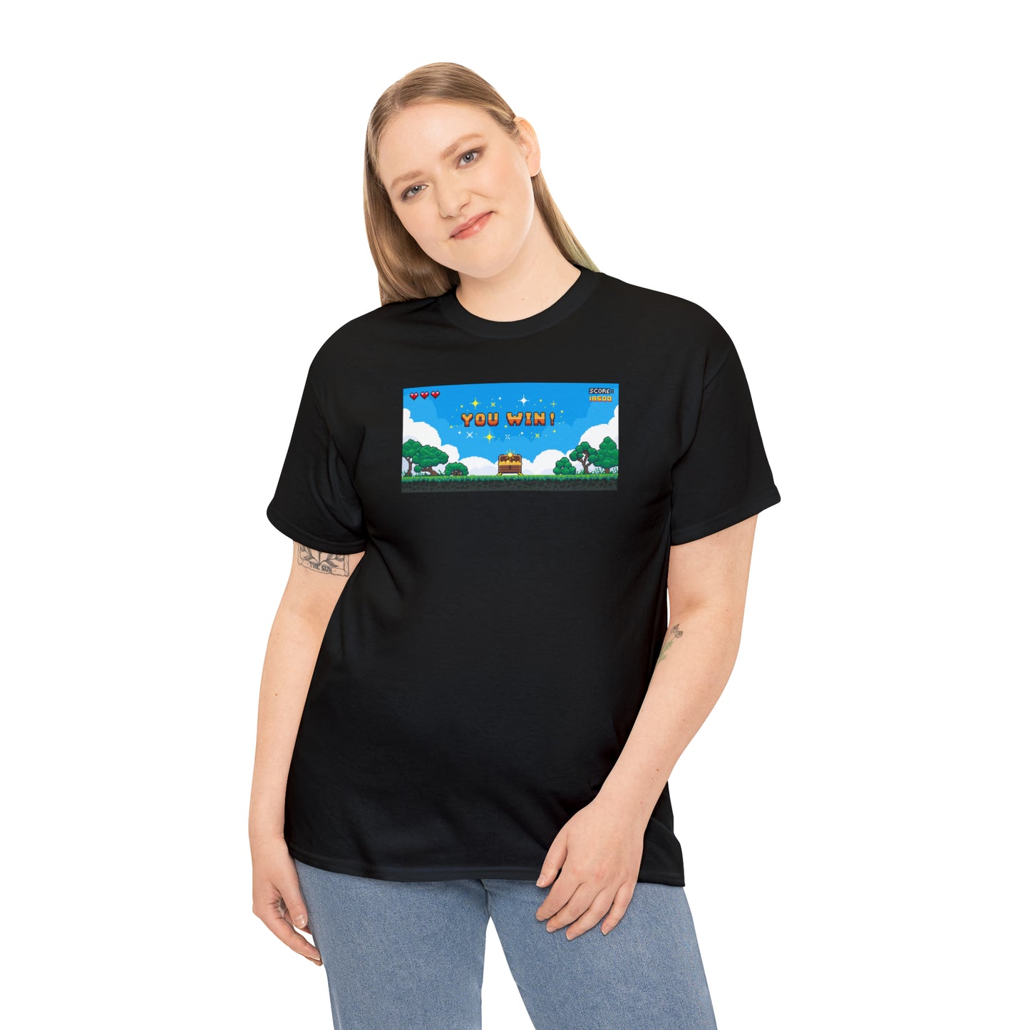 You Win Unisex Heavy Cotton Tee Express Delivery in Continental US