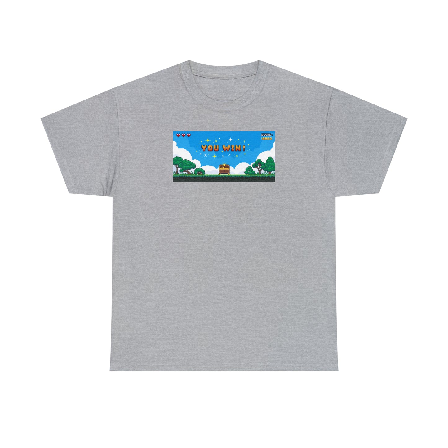 You Win Unisex Heavy Cotton Tee Express Delivery in Continental US