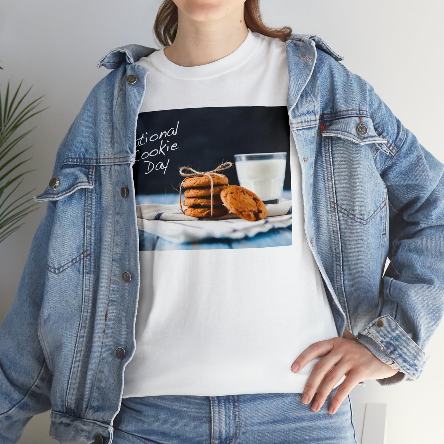 National Cookie Day  Unisex Heavy Cotton Tee Express Delivery in Continental US