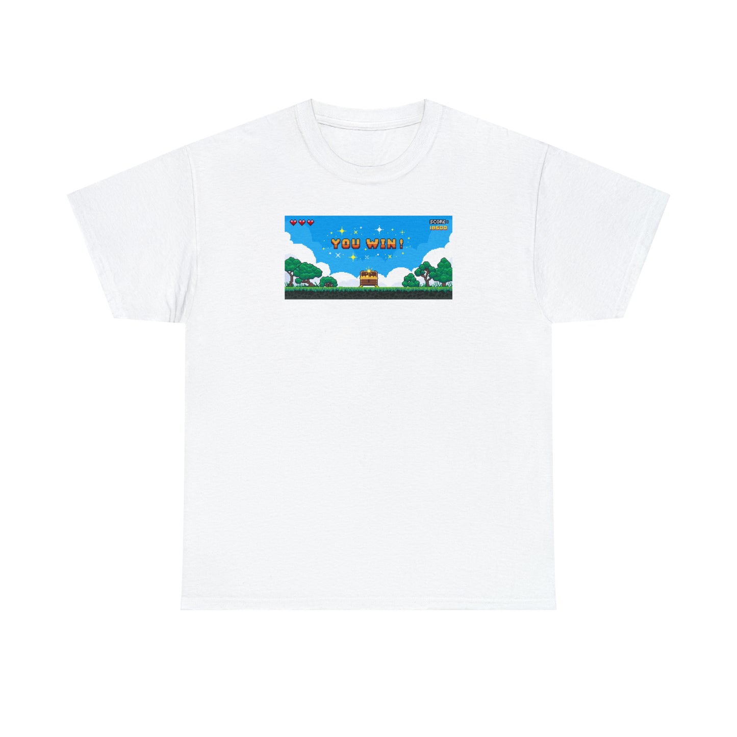 You Win Unisex Heavy Cotton Tee Express Delivery in Continental US