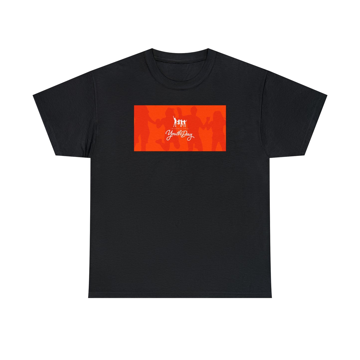 International Youth Day Unisex Heavy Cotton Tee Express Delivery in Continental US