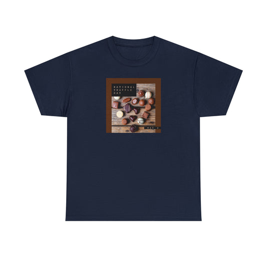 National Truffle Day Unisex Heavy Cotton Tee Express Delivery in Continental US