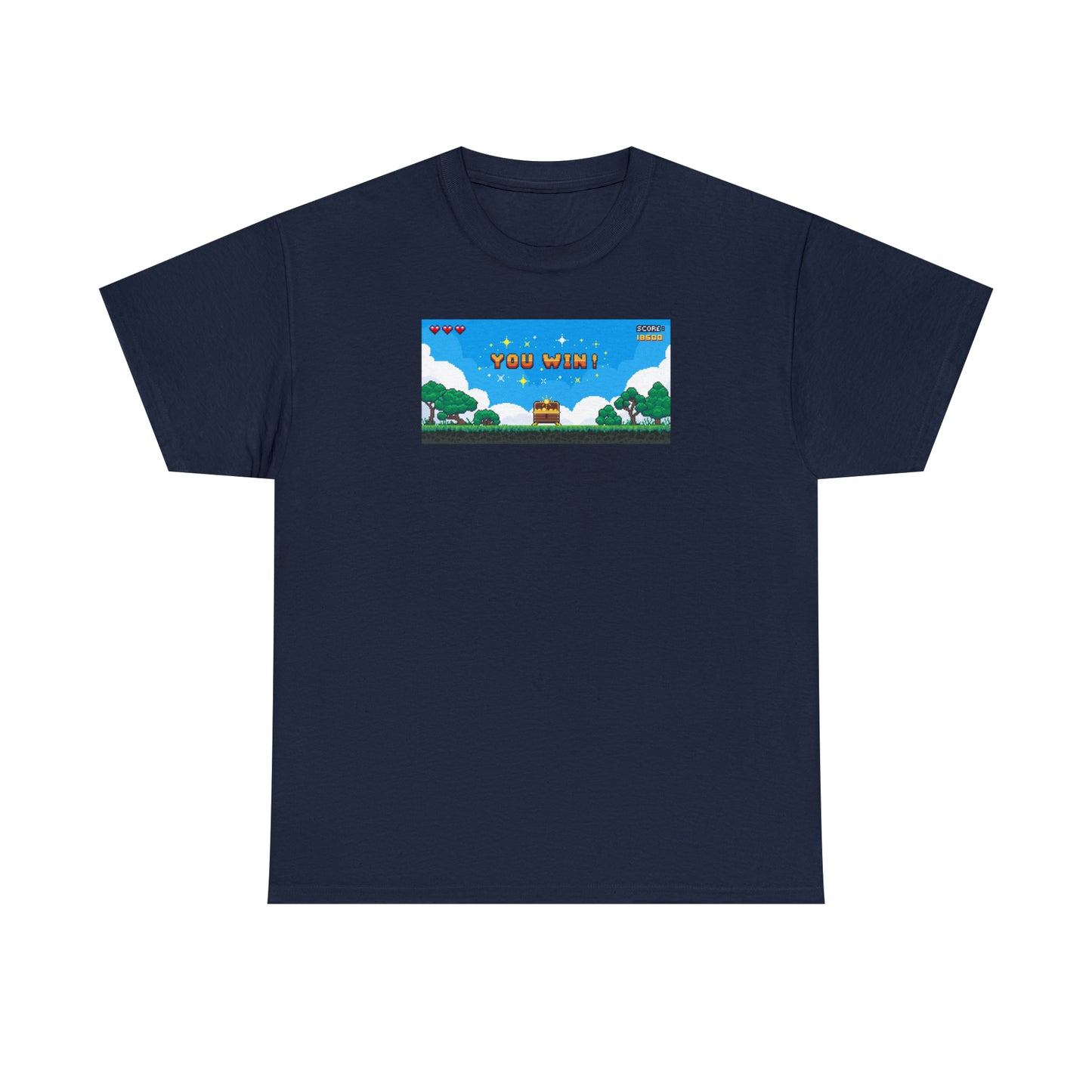 You Win Unisex Heavy Cotton Tee Express Delivery in Continental US