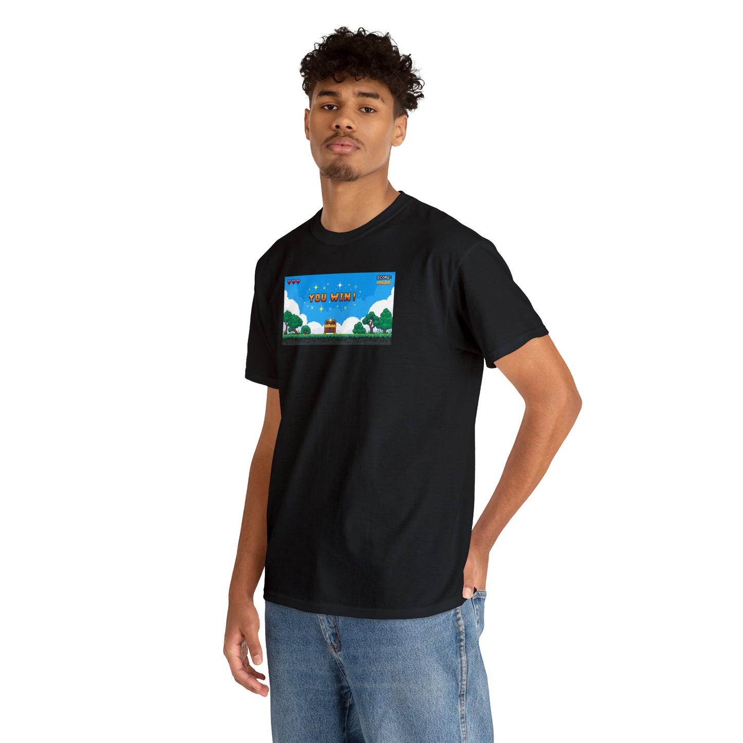 You Win Unisex Heavy Cotton Tee Express Delivery in Continental US