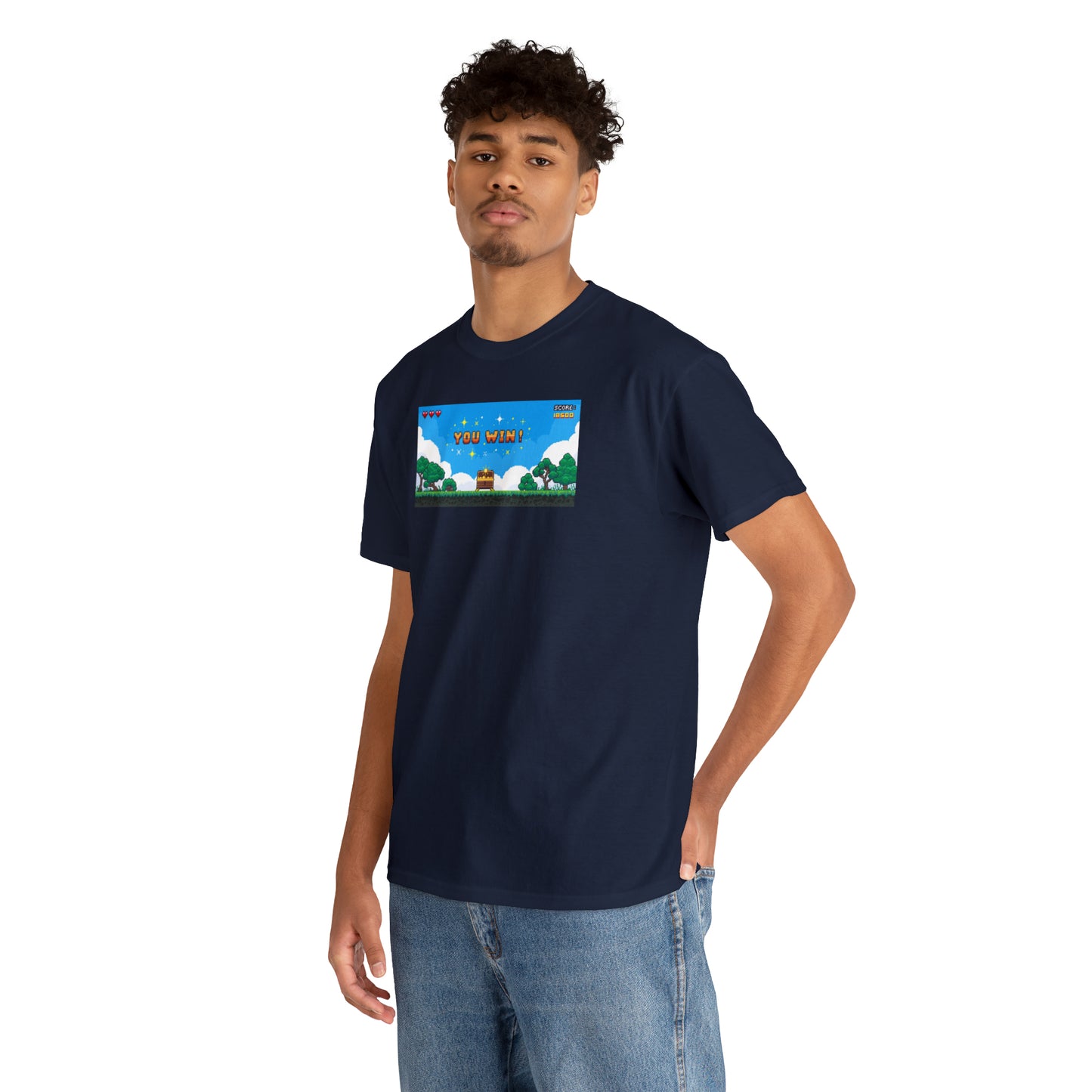 You Win Unisex Heavy Cotton Tee Express Delivery in Continental US