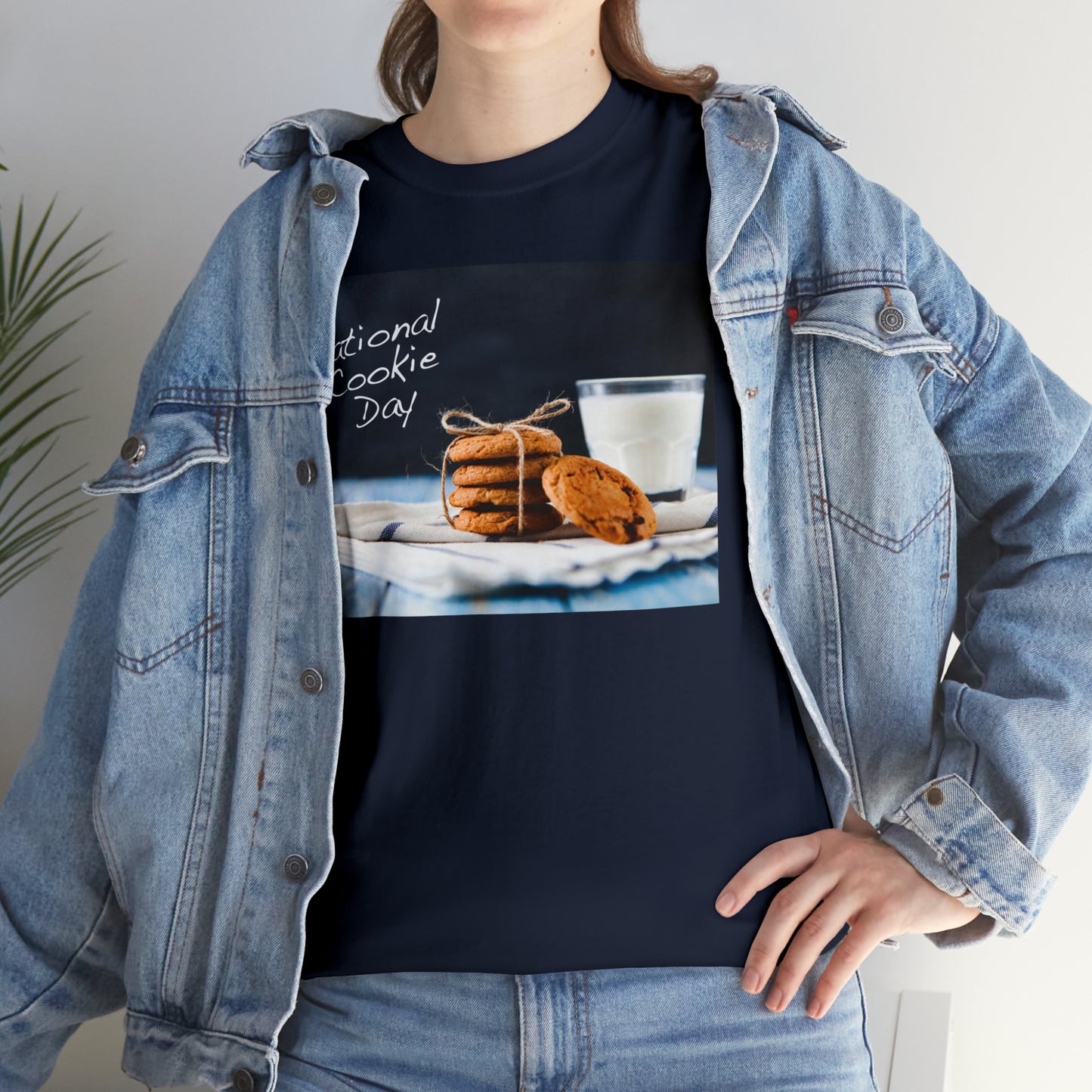 National Cookie Day  Unisex Heavy Cotton Tee Express Delivery in Continental US