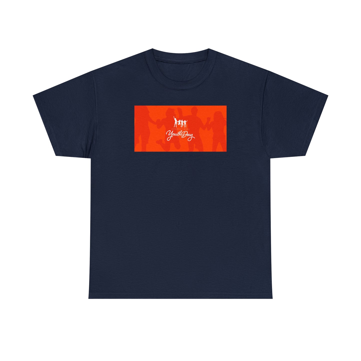 International Youth Day Unisex Heavy Cotton Tee Express Delivery in Continental US